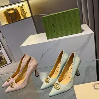 $80.00 USD Gucci High-Heeled Shoes For Women #1320197