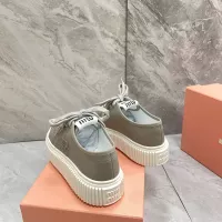 $96.00 USD MIU MIU Casual Shoes For Women #1320216