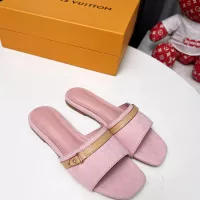 $76.00 USD Louis Vuitton Slippers For Women #1320252