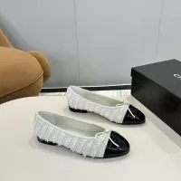 $92.00 USD Chanel Flat Shoes For Women #1320282