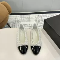 $92.00 USD Chanel Flat Shoes For Women #1320282
