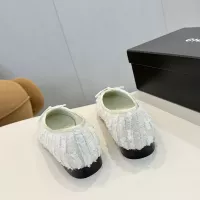 $92.00 USD Chanel Flat Shoes For Women #1320282