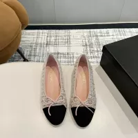 $92.00 USD Chanel Flat Shoes For Women #1320283