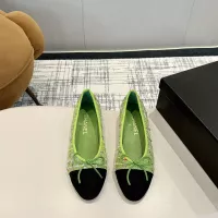 $92.00 USD Chanel Flat Shoes For Women #1320284