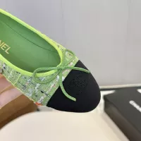 $92.00 USD Chanel Flat Shoes For Women #1320284