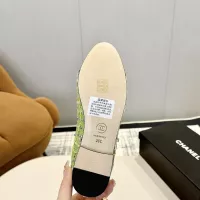 $92.00 USD Chanel Flat Shoes For Women #1320284