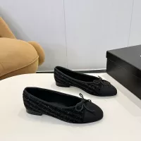 $92.00 USD Chanel Flat Shoes For Women #1320285