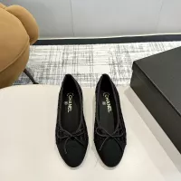 $92.00 USD Chanel Flat Shoes For Women #1320285