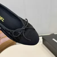 $92.00 USD Chanel Flat Shoes For Women #1320285