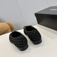 $92.00 USD Chanel Flat Shoes For Women #1320285