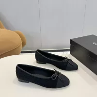 $92.00 USD Chanel Flat Shoes For Women #1320286