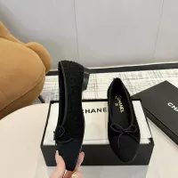 $92.00 USD Chanel Flat Shoes For Women #1320286