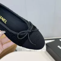 $92.00 USD Chanel Flat Shoes For Women #1320286
