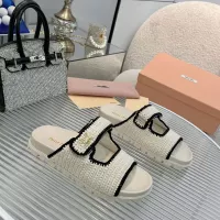 $92.00 USD MIU MIU Slippers For Women #1320327