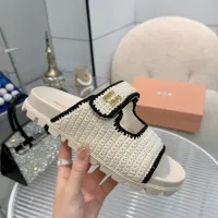 $92.00 USD MIU MIU Slippers For Women #1320327