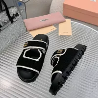 $92.00 USD MIU MIU Slippers For Women #1320328