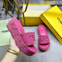 $85.00 USD Fendi Slippers For Women #1320466