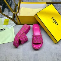 $85.00 USD Fendi Slippers For Women #1320466