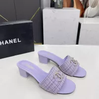 $85.00 USD Chanel Slippers For Women #1320511