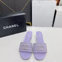 $85.00 USD Chanel Slippers For Women #1320511