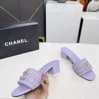 $85.00 USD Chanel Slippers For Women #1320511