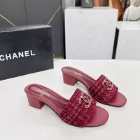 $85.00 USD Chanel Slippers For Women #1320515