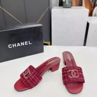 $85.00 USD Chanel Slippers For Women #1320515
