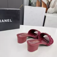 $85.00 USD Chanel Slippers For Women #1320515
