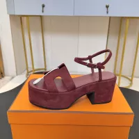 $112.00 USD Hermes Sandal For Women #1320604