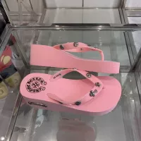 $64.00 USD Chrome Hearts Slippers For Women #1320689