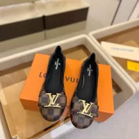 $92.00 USD Louis Vuitton Flat Shoes For Women #1320721
