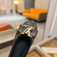 $92.00 USD Louis Vuitton Flat Shoes For Women #1320721