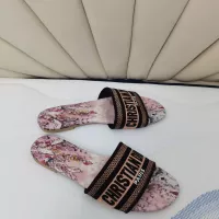 $68.00 USD Christian Dior Slippers For Women #1320745