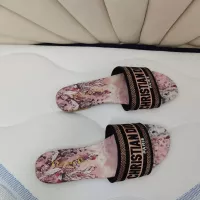 $68.00 USD Christian Dior Slippers For Women #1320745