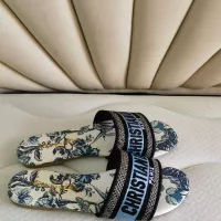 $68.00 USD Christian Dior Slippers For Women #1320746