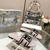 $68.00 USD Christian Dior Slippers For Women #1320752