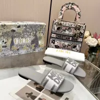 $68.00 USD Christian Dior Slippers For Women #1320756