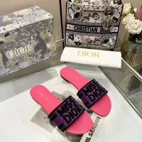 $68.00 USD Christian Dior Slippers For Women #1320759