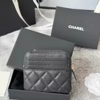 $80.00 USD Chanel AAA Quality Wallets In Gold For Women #1320962