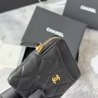 $80.00 USD Chanel AAA Quality Wallets In Gold For Women #1320962