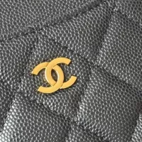 $80.00 USD Chanel AAA Quality Wallets In Gold For Women #1320962