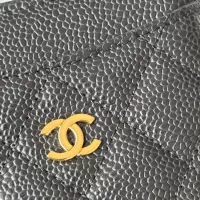 $80.00 USD Chanel AAA Quality Wallets In Gold For Women #1320963
