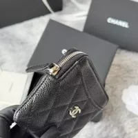 $80.00 USD Chanel AAA Quality Wallets In Silver For Women #1320965