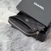 $80.00 USD Chanel AAA Quality Wallets In Silver For Women #1320967