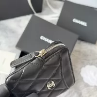 $80.00 USD Chanel AAA Quality Wallets In Silver For Women #1320967