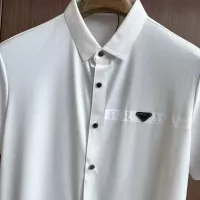 $52.00 USD Prada Shirts Short Sleeved For Men #1321385