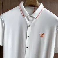 $52.00 USD Hermes Shirts Short Sleeved For Men #1321395