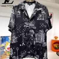 $76.00 USD Louis Vuitton LV Tracksuits Short Sleeved For Men #1321430