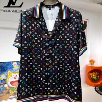 $76.00 USD Louis Vuitton LV Tracksuits Short Sleeved For Men #1321436