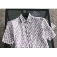 $36.00 USD Christian Dior Shirts Short Sleeved For Men #1321458